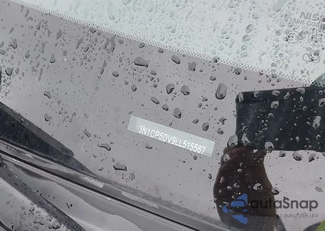 2020 Nissan Kicks Sr Xtronic Cvt из США, поврежденный, VIN 3N1CP5DV9LL515567